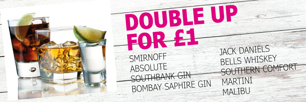 Double up for £1