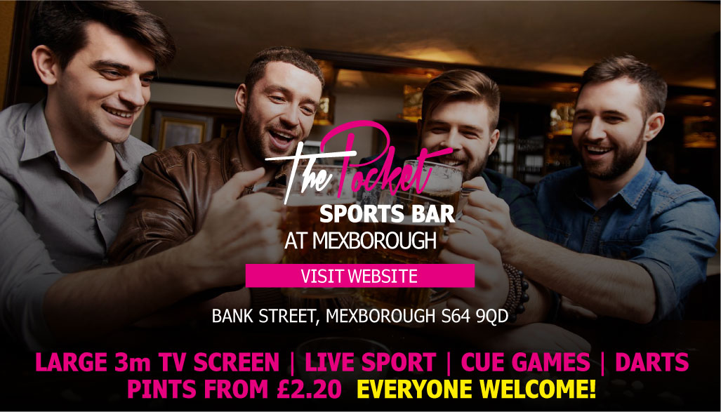 The Pocket Sports Bar, Bank Street, Mexborough, S64 9QD, Property for sale