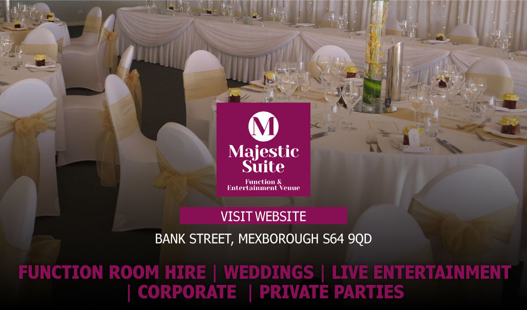 Visit The Majestic Suite at Mexborough